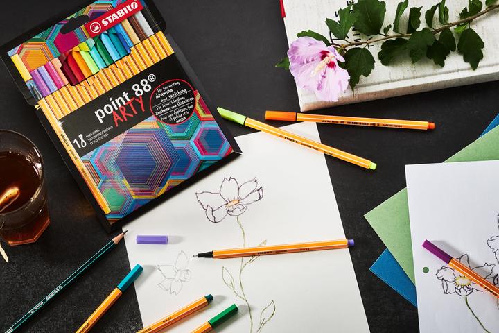 Image du produit STABILO Point 88 (Multicolore, 18 x)