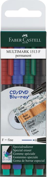 Produktbild Faber-Castell Multimark (Mehrfarbig, 0.60 mm, 4 x)