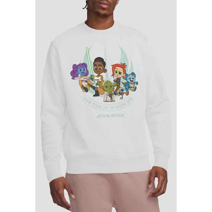 Produktbild Star Wars Young Jedi Adventure The Force Is With Us Sweatshirt (XL)
