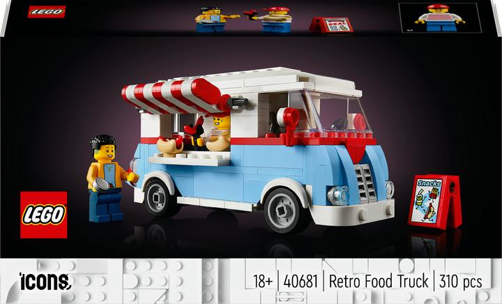 Actual product image LEGO Retro Food Truck (40681, LEGO Icons)