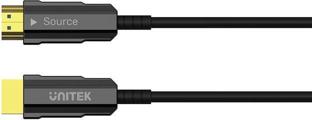 Actual product image Unitek C11072BK-20M Optic Cable HDMI 2.0 (20 m, HDMI)