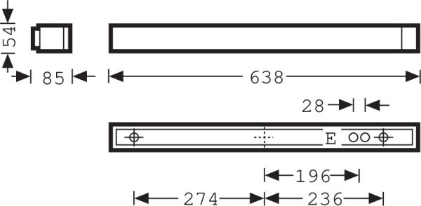 Produktbild Trilux TRIL LED-Spiegelleuchte (1000 lm)