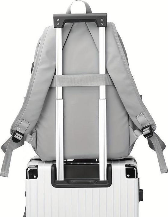 Actual product image Only-Bags.Store Waterproof business backpack, multifunctional laptop bag with trolley straps and (25 l)