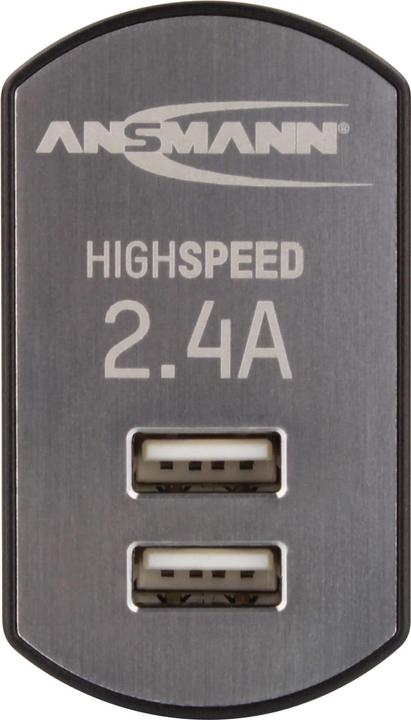 Actual product image Ansmann High Speed USB Charger 2.4A 2xUSB Port