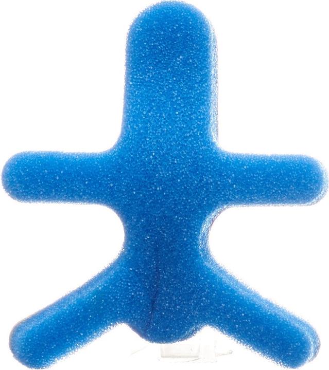 Omnimed Fingerschiene silber blau (M)