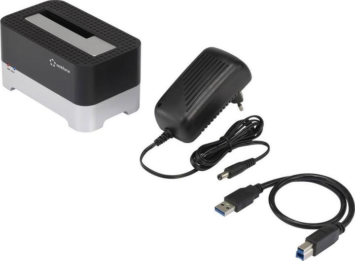 Produktbild Renkforce RF-DOCKING-01 USB 3.2 Gen 1 (USB 3.0) SATA Festplatten-Dockingstation