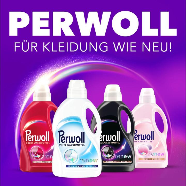 Actual product image Perwoll Renew Liquid White (52 Washing cycles, Liquid detergent)