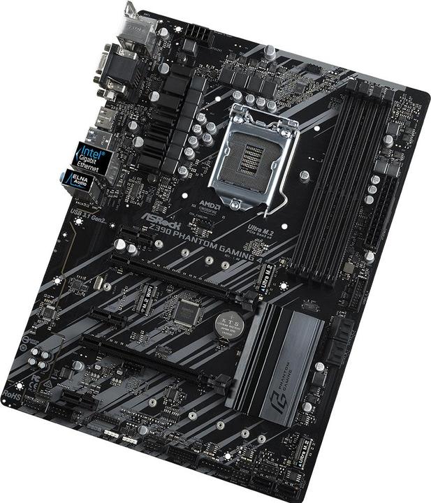 Actual product image AsRock Z390 Phantom Gaming 4 (LGA 1151, Intel Z390, ATX)