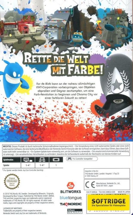 Produktbild THQ De Blob (Switch, EN)