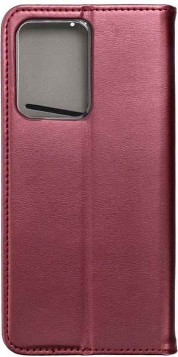 Actual product image OEM Book case SMART MAGNETO Book case for XIAOMI Redmi Note 12 Pro 5G burgundy (Xiaomi Redmi Note 12 Pro 5G)