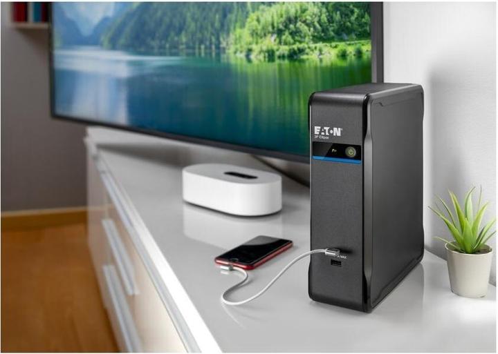 Produktbild Eaton 3P Ellipse 1300 USB FR Offline VFD-SY-313 gem. EN 62040 (1300 VA, 840 W, Standby USV)