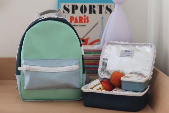Actual product image Beaba Snacktasche isotherm Faro Matchagrün