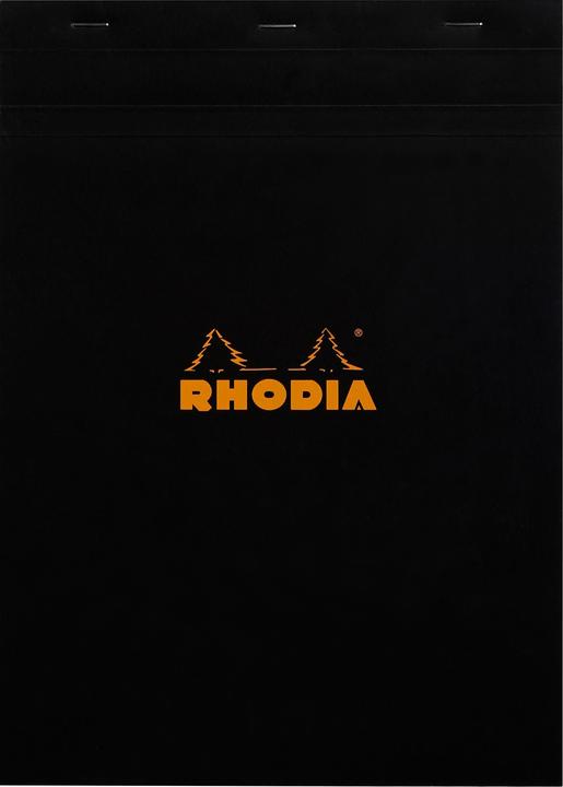 Image du produit Rhodia Blocs agrafés 80 g Basics (A4, Quadrillé, Couverture souple)