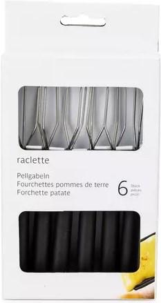 Produktbild Nouvel Kartoffelgabeln, kunststoffgriff,, 6 Stk - schwarz