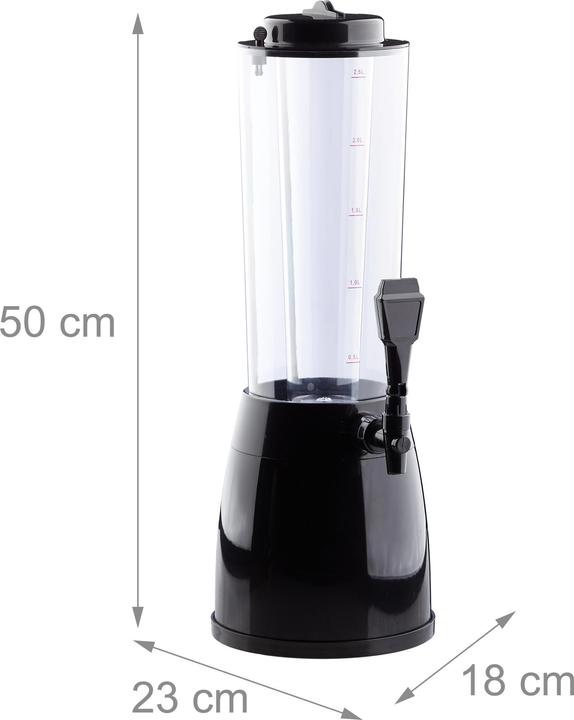 Actual product image Relaxdays Beer column