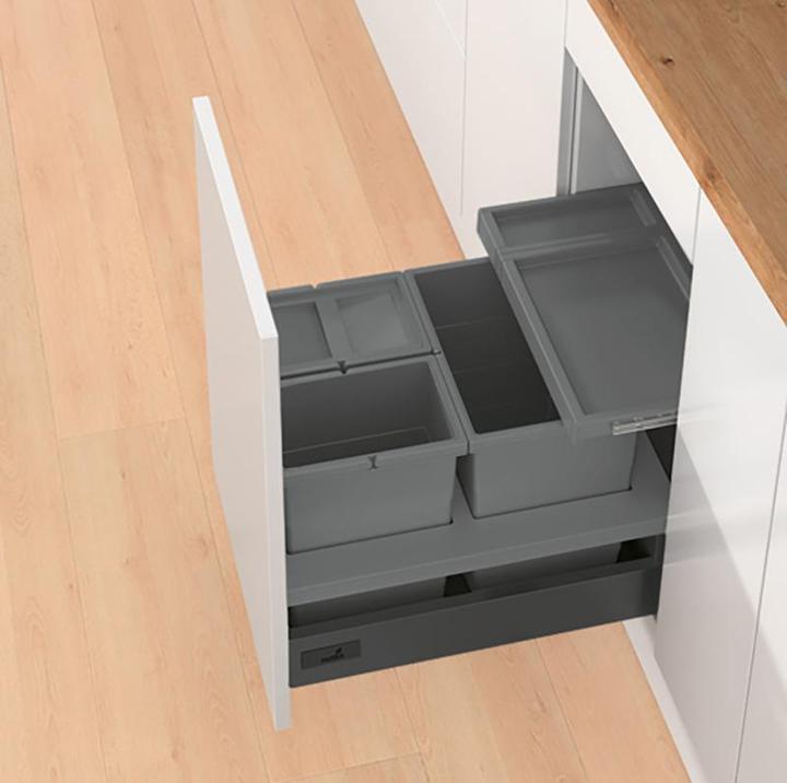 Produktbild Hettich Abfalltrennsystem 2x8 L / 18 L InsertFlex 450 ant (18 l)