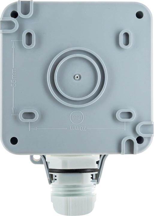 Productafbeelding Schwaiger Buitencontactdoos IP66 1-voudige Schuko inbouwcontactdoos