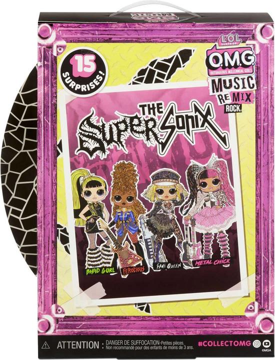 Actual product image L.O.L. Surprise! Remix Rock Fame Queen