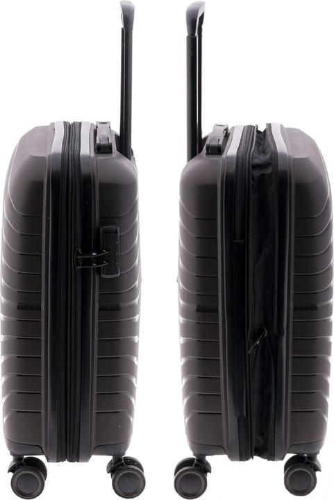 Immagine prodotto Wüsthof 3400 Carrello cabina a 4 ruote da 55 cm con ripiegamento elastico (36 l, Bagaglio a mano (fino a 50 litri))