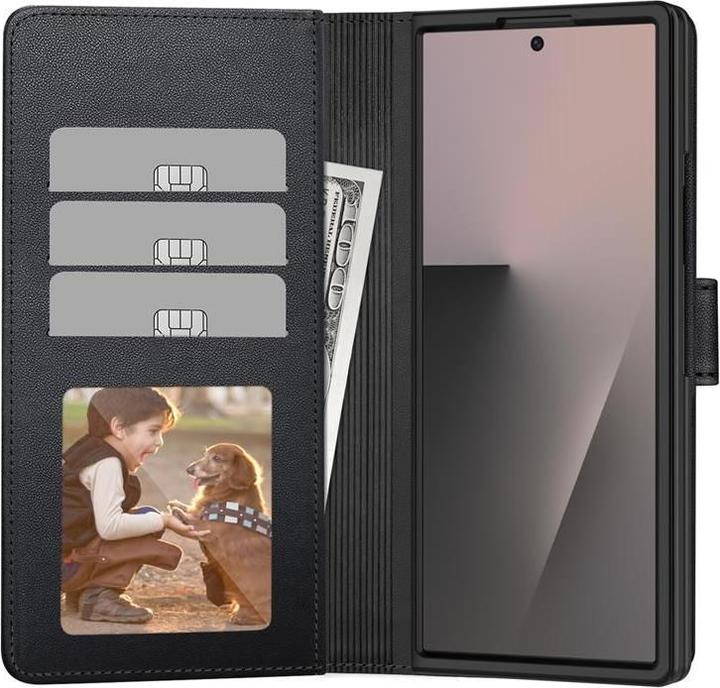 Produktbild Tech-Protect Wallet Case für Samsung Galaxy Z Fold 7 - Schwarz (Samsung Galaxy Z Fold7)