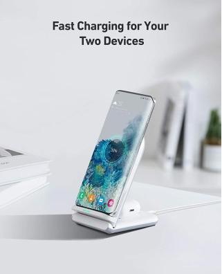 Image du produit Aukey Station de charge Aircore LC-A2 2 en 1 (10 W)