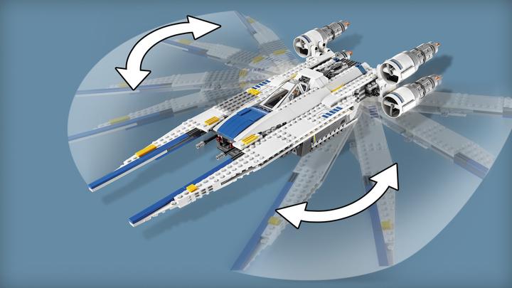 Actual product image LEGO Rebel U-Wing Fighter (75155, LEGO Star Wars)