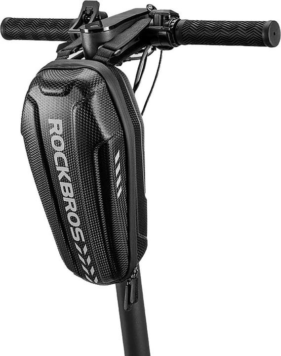 Actual product image Rockbros B62-1 bicycle bag for handlebar or frame 3 l - black (3 l, Frame bag, Handlebar bag)