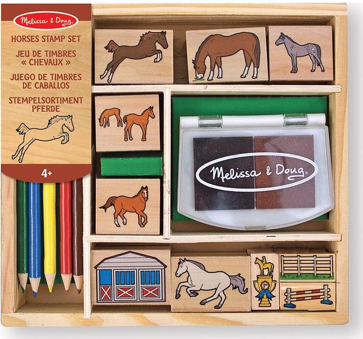 Image du produit Melissa & Doug Bois Chevaux