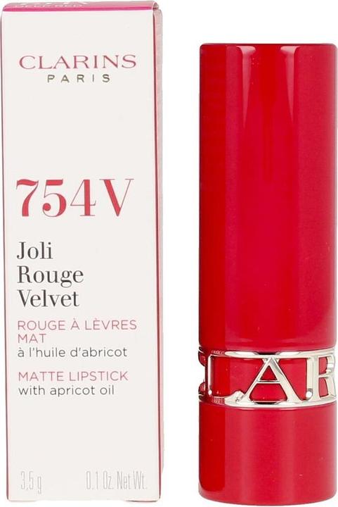 Produktbild Clarins Matting lipstick (Joli Rouge Velvet Matte) 3.5 g (754V)