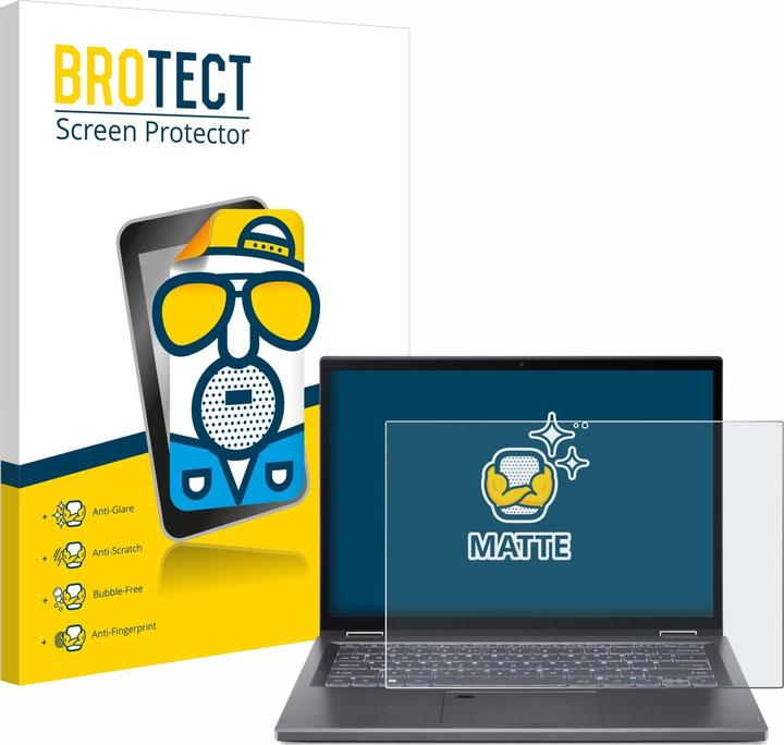 Produktbild BROTECT Entspiegelungs-Schutzfolie Displayschutz Matt (14")
