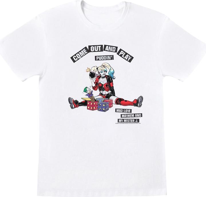 Harley Quinn Come Out And Play TShirt Mädchen