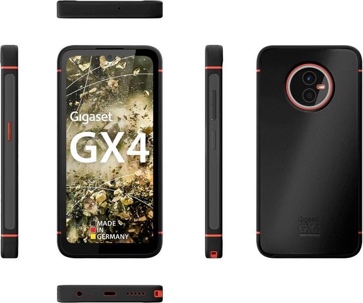 Produktbild Gigaset GX4 Outdoor (64 GB, Black, 6.10", Dual SIM, 48 Mpx, 4G)