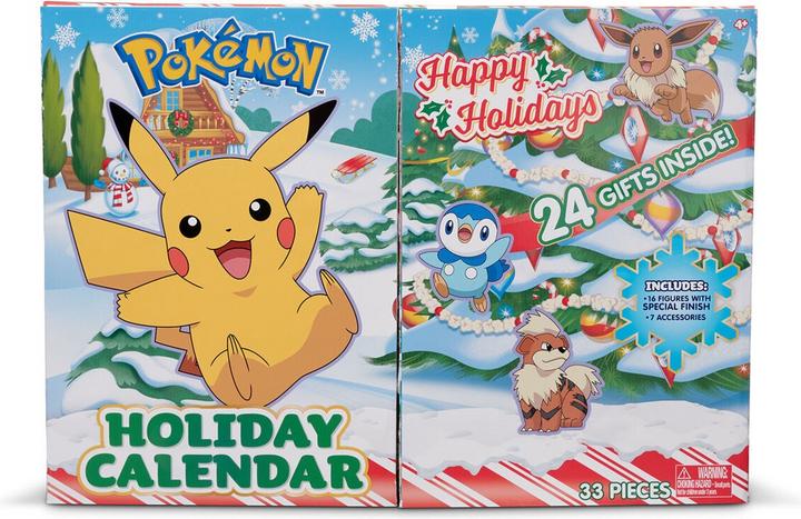 Pokémon Battle Figures Advent Calendar
