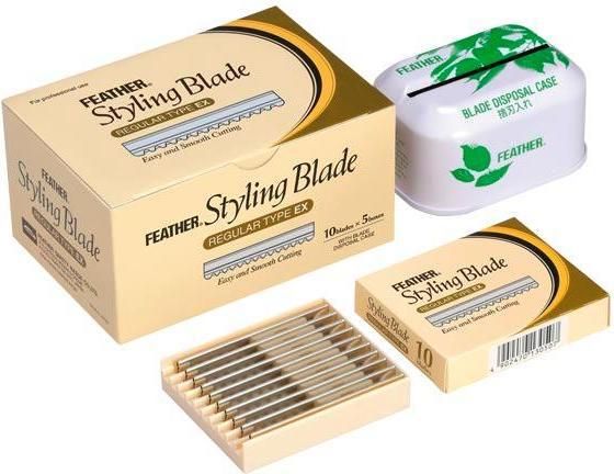 Produktbild Feather Razor Klingen 50 Stück + Box (10 x)