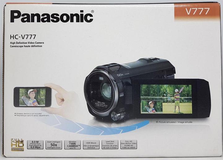 Image du produit Panasonic Hc V777 (12.76 Mpx, 50p, 20 x)