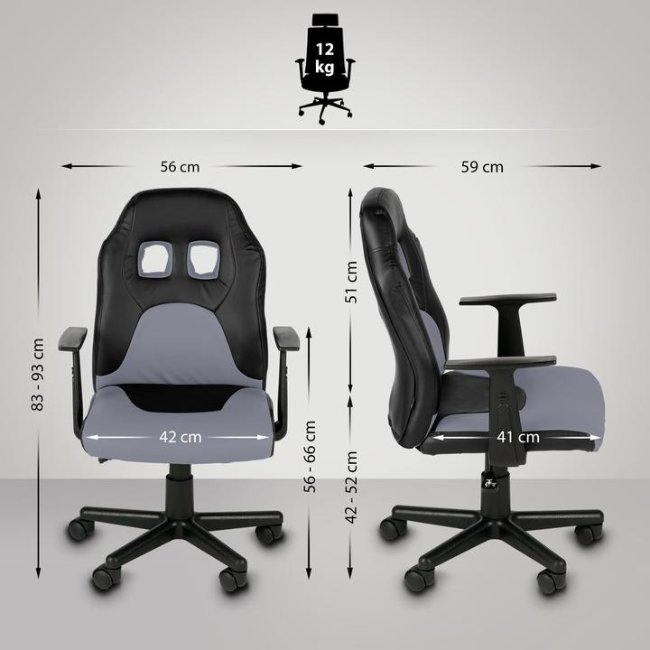 Actual product image CLP Kinder Bürostuhl Fun