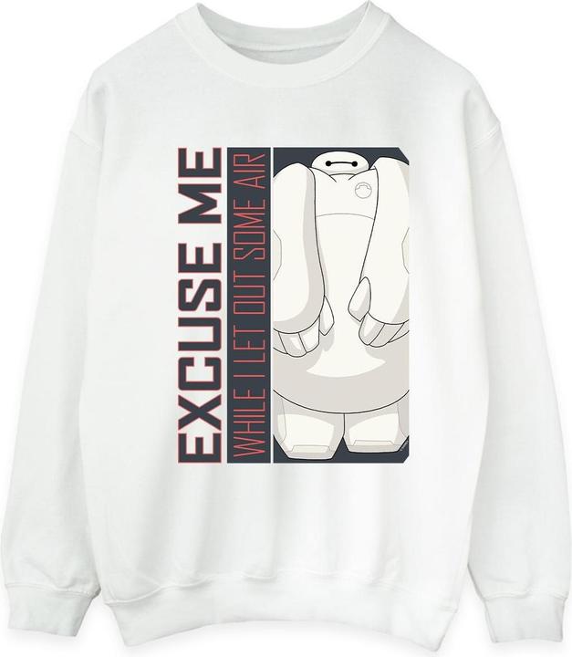 Disney Big Hero 6 Baymax Excuse Me Some Air Sweatshirt