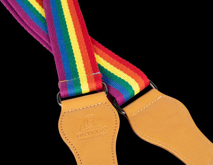 Actual product image Ortega Ukulele Strap Pride (Instrument strap)