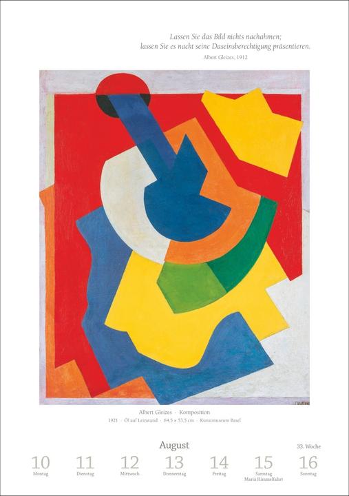 Produktbild Harenberg Kunst Wochen-Kulturkalender 2026 - 53 Meisterwerke der Malerei (Harter Einband, Deutsch)