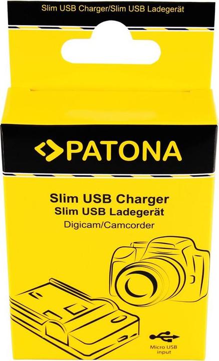 Produktbild Patona Micro USB Ladegerät zu Sony NP-BX1 (Kamera Akku Ladegerät)