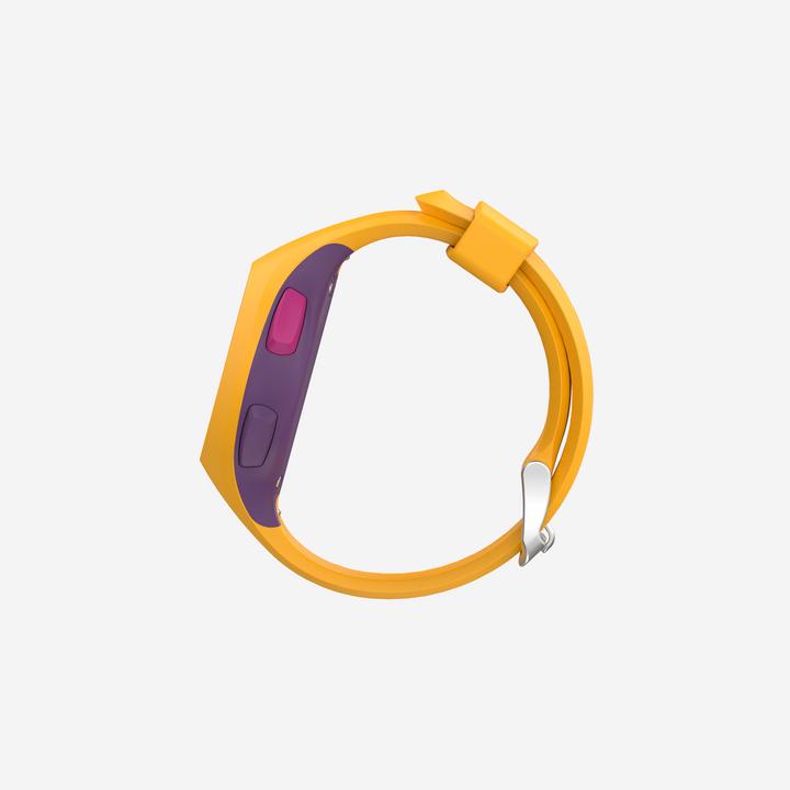 Immagine prodotto Decathlon Cronometro da corsa - W200 M giallo/viola (40 mm)