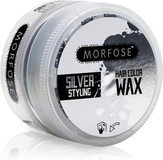 Produktbild Morfose Color Hair Wax Silber 100ml (Haarwachs, 100 ml)
