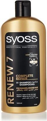 Actual product image Syoss Renew 7 Complete Repair Shampoo 500ml (500 ml, Liquid shampoo)