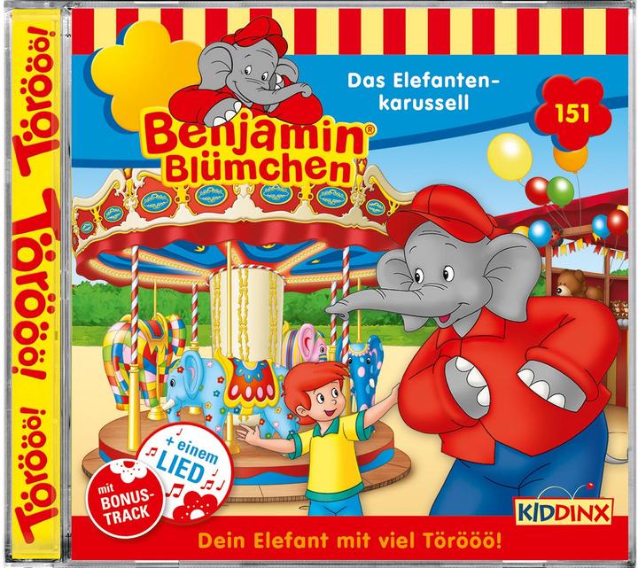 Produktbild Benjamin Blümchen 151 - Das Elefantenkarussell