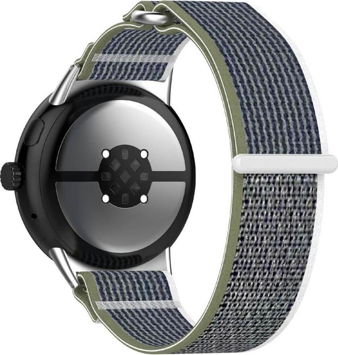 Cover-Discount Google Pixel Watch 3 - 45mm - Nylon Stoff Band flexibel mit Klett (Nylon)