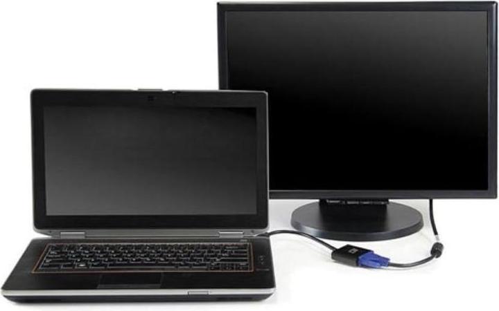 Image du produit 0.15 mètres, adaptateur HDMI-A mâle vers VGA femelle, avec audio (VGA, HDMI, 1.50 cm)