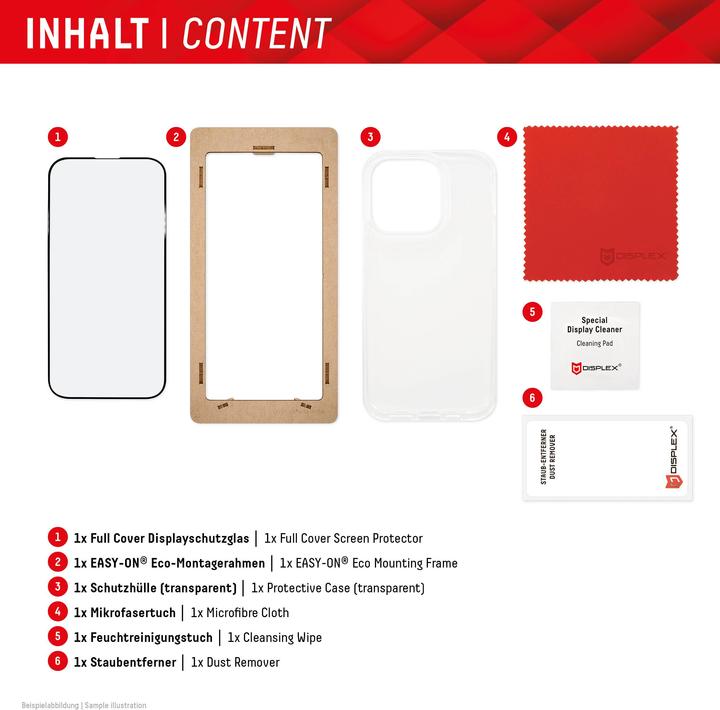 Produktbild Displex Real Glass + Case (1 Stück, Samsung Galaxy S24 Ultra)