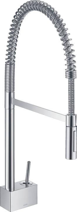 Produktbild hansgrohe AXOR Starck Einhebel-Küchenmischer, ComfortZone240, Semi-Pro, schwenkbar