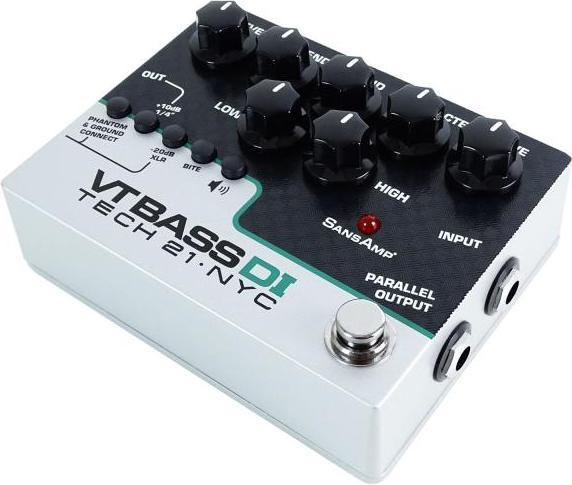 Produktbild tech21 SansAmp Character VT Bass DI Preamp Pedal mit Netzteil (Bass)