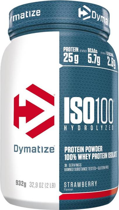 Immagine prodotto Dymatize ISO 100 Idrolizzato (Fragola, 1 pz., 932 g)
